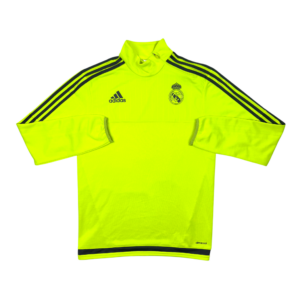 2015-2016 Real Madrid Adidas 1/4 Zip Drill Top (M)
