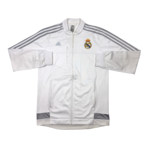 2015-2016 Real Madrid Adidas 1/4 Zip Training Top (S)
