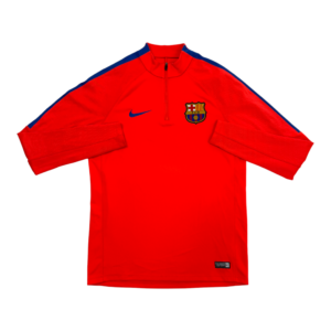 2016-2017 Barcelona Nike 1/4 Zip Training Top (S)