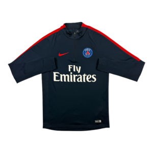 2016-2017 Paris Saint-Germain Nike 1/4 Zip Training Top (S)