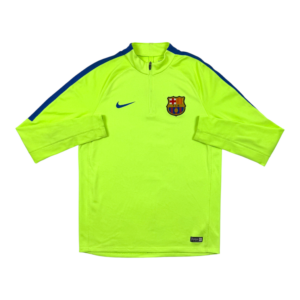 2017-2018 Barcelona Nike 1/4 Zip Training Top (L)