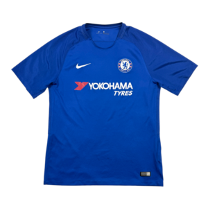 2017-2018 Chelsea Home Jersey (L)