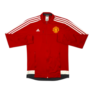 2017-2018 Manchester United Adidas Track Jacket (S)