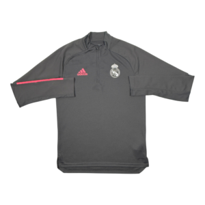 2020-2021 Real Madrid Adidas 1/4 Zip Drill Top (S)