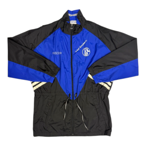 1993-1995 Vintage Schalke Adidas Rain Jacket (M)