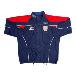1995-1997 Vintage England Umbro Hooded Rain Jacket (L)