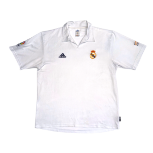 2001-2002 Vintage Real Madrid Centenary Home Jersey (L)