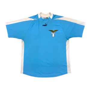 2003-2004 Vintage Lazio 'Signed' Basic Home Jersey (M)
