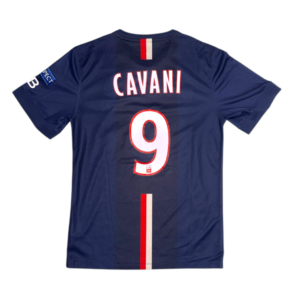 2014-2015 Paris Saint-Germain Home Jersey Cavani #9 (S)