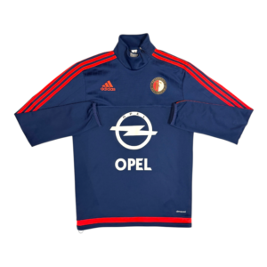 2015-2016 Feyenoord Adidas 1/4 Zip Drill Top (S)