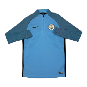 2017-2018 Manchester City Nike 1/4 Zip Drill Top (M)