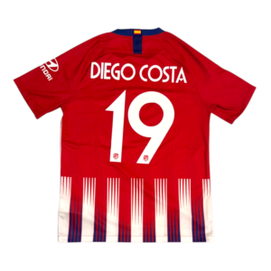 2018-2019 Atletico Madrid Home Jersey Diego Costa #19 (M)