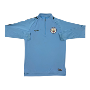 2018-2019 Manchester City Nike 1/4 Zip Drill Top (S)