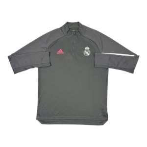 2020-2021 Real Madrid Adidas 1/4 Zip Drill Top (L)