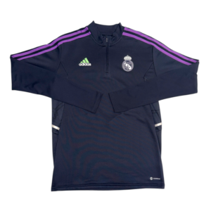 2022-2023 Real Madrid Adidas 1/4 Zip Training Top (M)