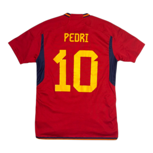2022-2023 Spain Home Jersey Pedri #10 (M)