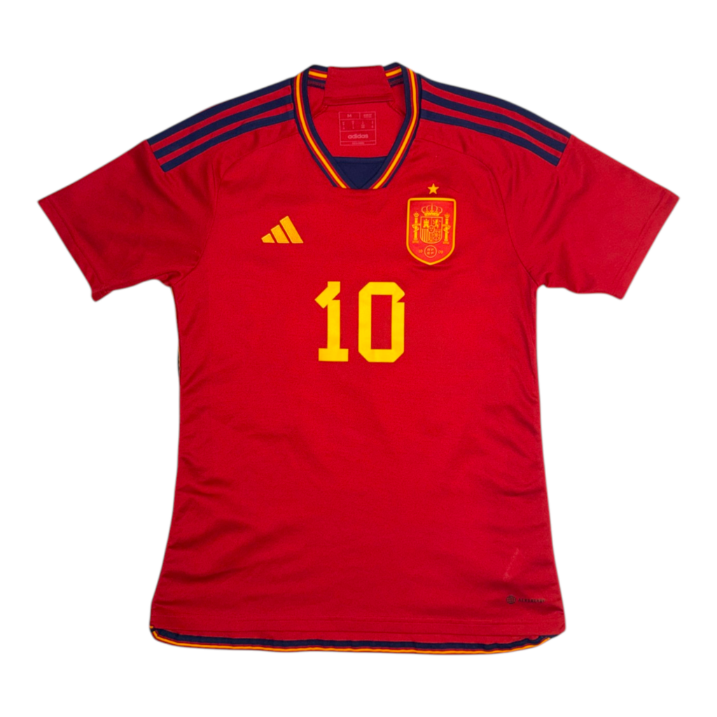 2022-2023 Spain Home Jersey Pedri #10