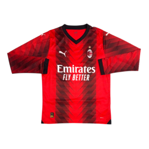 2023-2024 AC Milan Home L/S Jersey (M)