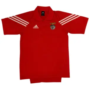 2003-2004 Vintage Benfica Adidas 1/4 Zip Training Jersey (S)