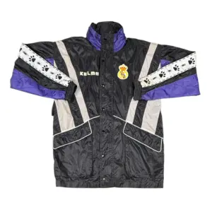 1997-1998 Vintage Real Madrid Kelme Hooded Rain Jacket (L)