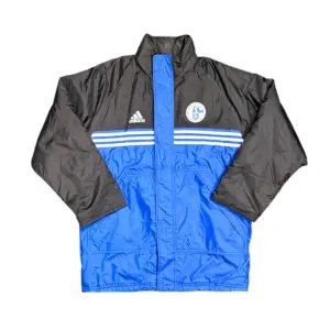 1998-1999 Vintage Schalke Adidas Bench Coat (M)