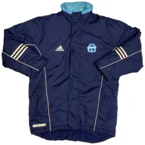 2000-2001 Vintage Olympique Marseille Adidas Padded Bench Coat (L)