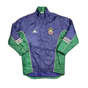 2000-2001 Vintage Rapid Vienna Adidas Bench Coat (M)