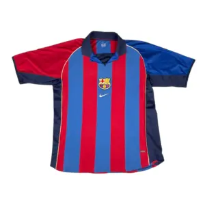2001-2002 Vintage Barcelona Home Jersey (XL)