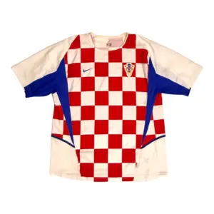 2002-2004 Vintage Croatia Home Jersey (S)
