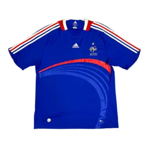 2007-2008 France Home Jersey (XL)