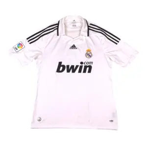 2008-2009 Real Madrid Home Jersey (L)
