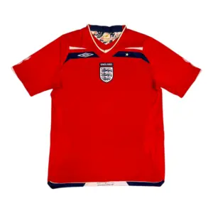 2008-2010 England Away Jersey (L)