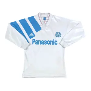 1991-1992 Vintage Olympique Marseille Home L/S Jersey (S)