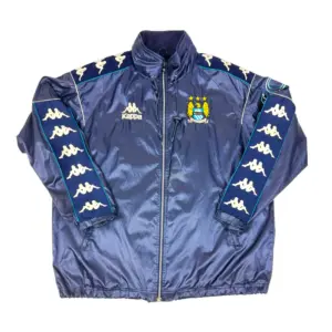 1997-1998 Vintage Manchester City Kappa Padded Bench Coat (XXL)