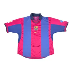 2000-2001 Vintage Barcelona Home Jersey (L)