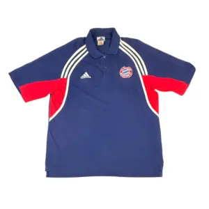 2000-2001 Vintage Bayern Munich Adidas Polo Jersey (XL)