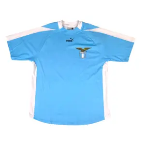 2003-2004 Vintage Lazio 'Signed' Basic Home Jersey (L)
