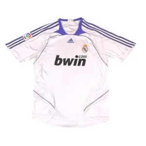 2007-2008 Real Madrid Home Jersey (L)