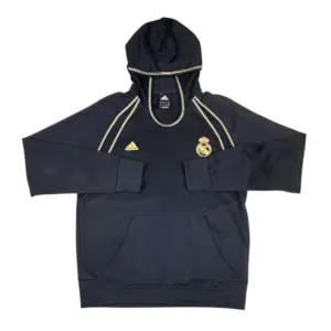 2009-2010 Real Madrid Adidas Hooded Sweat Top (L)