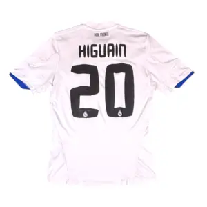 2010-2011 Real Madrid Home Jersey #20 Higuain (S)